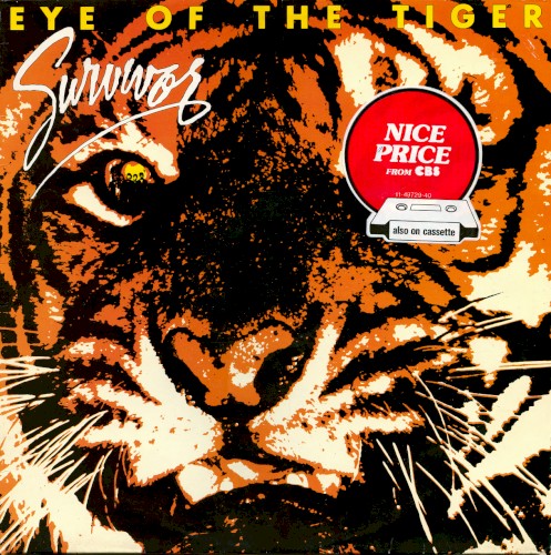Eye Of The Tiger by Survivor album cover