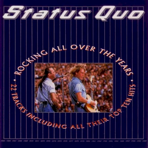 Rocking All Over The Years by Status Quo album cover