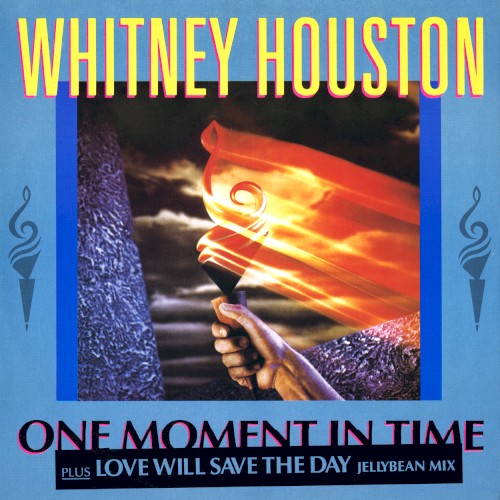 One Moment In Time by Whitney Houston album cover