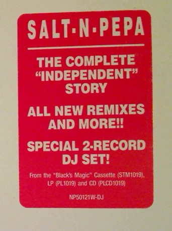 Independent (Remix) by Salt 'N' Pepa physical vinyl pressing cover artwork on VinVibe