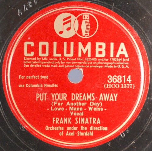 Put Your Dreams Away / If You Are But A Dream by Frank Sinatra