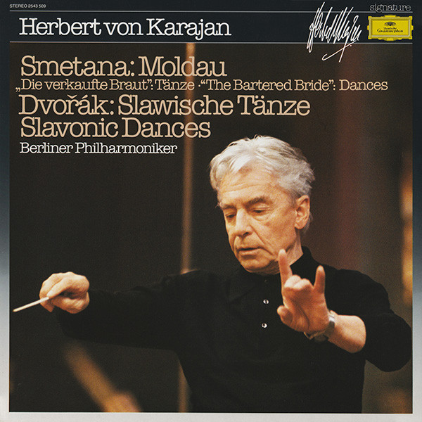 Moldau / Slawische Tänze = Slavonic Dances by Herbert von Karajan