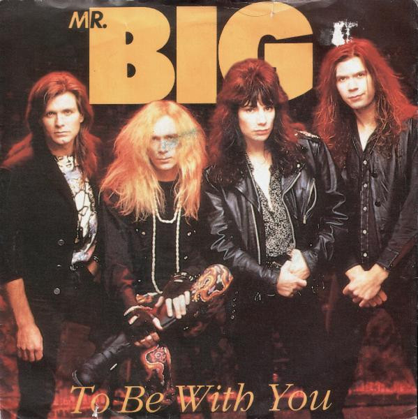 To Be With You by Mr. Big physical vinyl pressing cover artwork on VinVibe