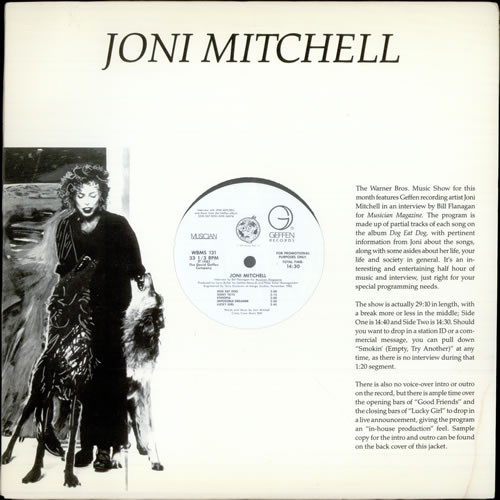Interview With Joni Mitchell by Joni Mitchell