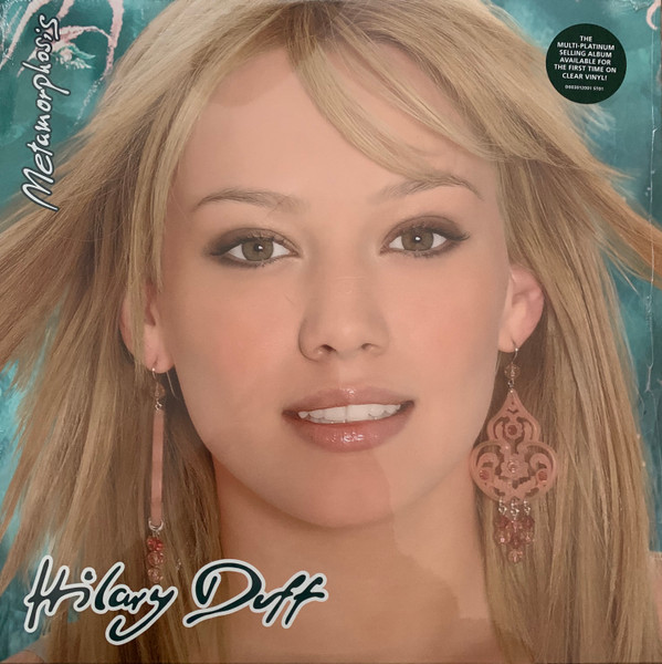 Hilary Duff vinyl record cover artwork on VinVibe