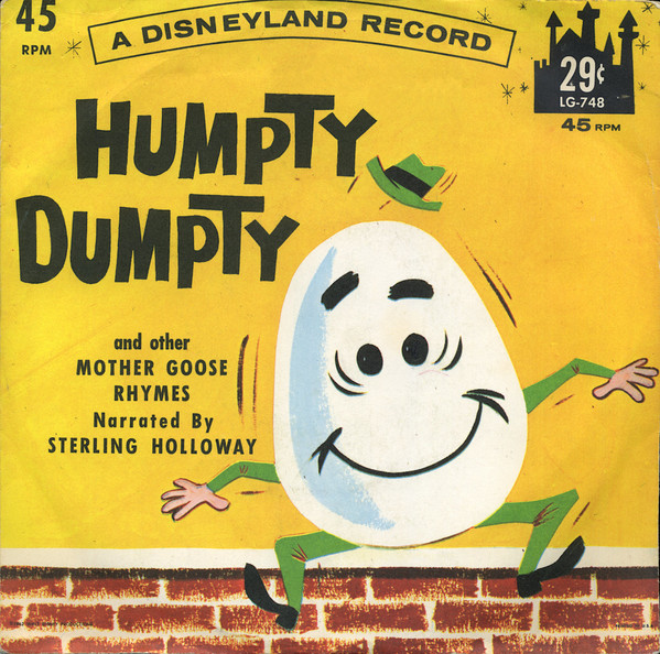Humpty Dumpty And Other Mother Goose Rhymes by Sterling Holloway