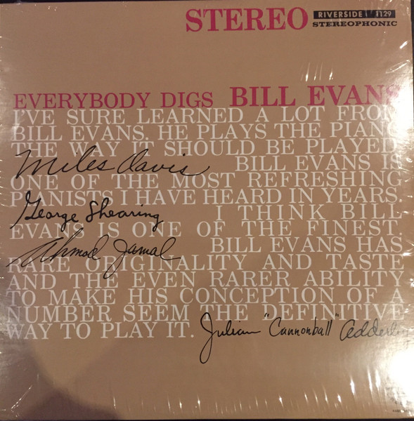 Everybody Digs Bill Evans by The Bill Evans Trio