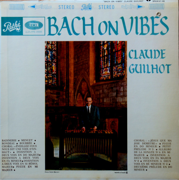 Bach On Vibes by Claude Guilhot