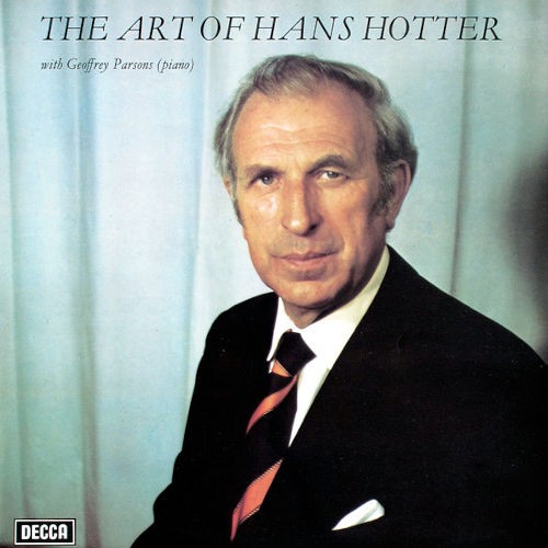 The Art Of Hans Hotter by Hans Hotter