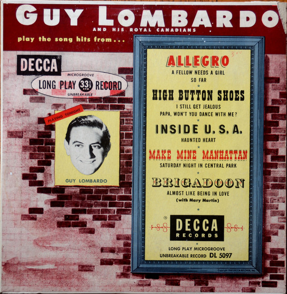 Song Hits From Broadway Shows by Guy Lombardo And His Royal Canadians