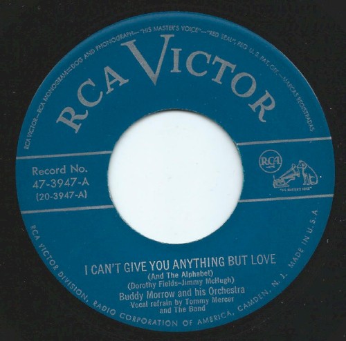 I Can't Give You Anything But Love / Our Song Of Love by Buddy Morrow And His Orchestra