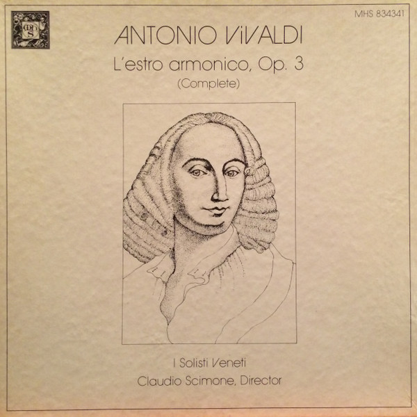 L'Estro Armonico 12 Concertos, Op. 3 by Antonio Vivaldi
