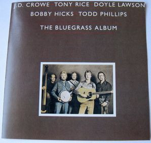 Bluegrass Album Band vinyl record cover artwork on VinVibe