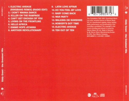 The Greatest Hits by Eddy Grant