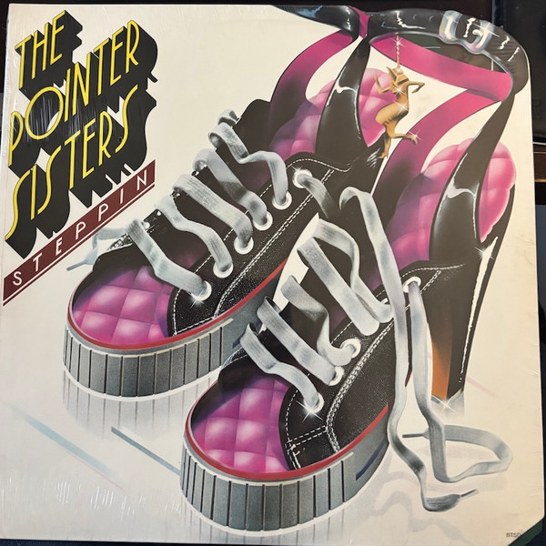 Steppin' by Pointer Sisters physical vinyl pressing cover artwork on VinVibe
