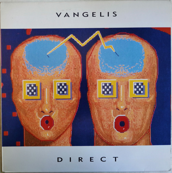 Direct by Vangelis physical vinyl pressing cover artwork on VinVibe