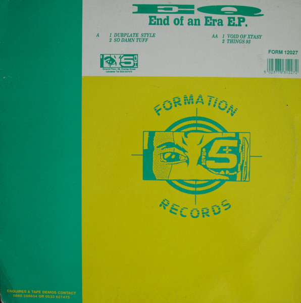 End Of An Era E.P. by EQ