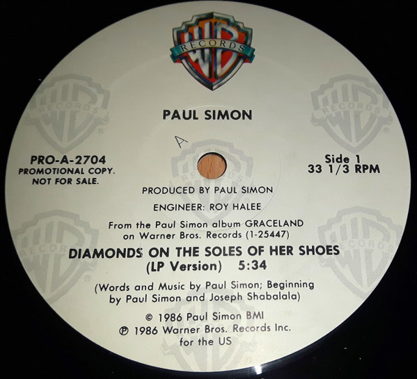 Diamonds On The Soles Of Her Shoes by Paul Simon