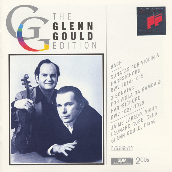 6 Sonatas For Violin & Harpsichord, 3 Sonatas For Viola Da Gamba & Keyboard by Johann Sebastian Bach