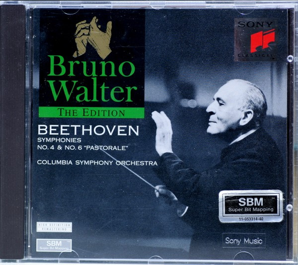 Symphonies No. 4 &amp; No. 6 "Pastorale" by Bruno Walter