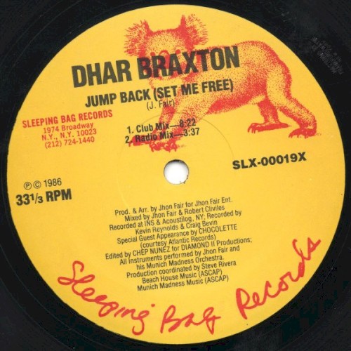 Jump Back (Set Me Free) by Dhar Braxton