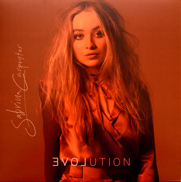 Evolution by Sabrina Carpenter physical vinyl pressing cover artwork on VinVibe