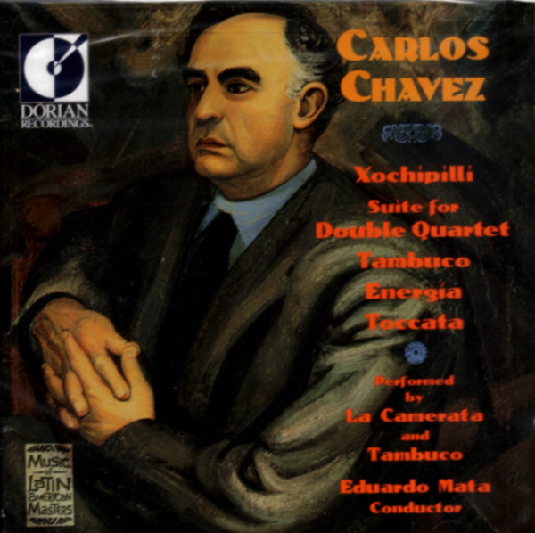 Chamber Works by Carlos Chávez physical vinyl pressing cover artwork on VinVibe