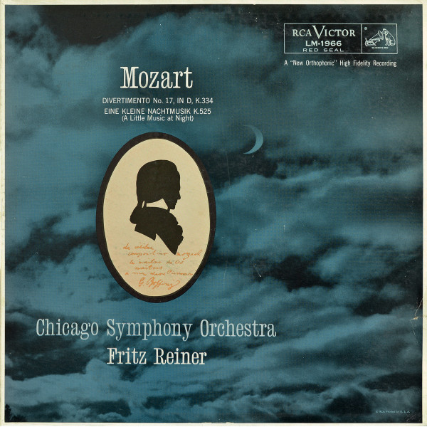 Divertimento No. 17, In D, K.334 / Eine Kleine Nachtmusik K.525 (A Little Music At Night) by Wolfgang Amadeus Mozart