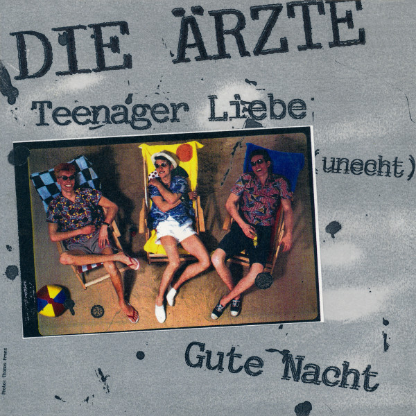 Teenager Liebe (Unecht) / Gute Nacht by Die Ärzte physical vinyl pressing cover artwork on VinVibe