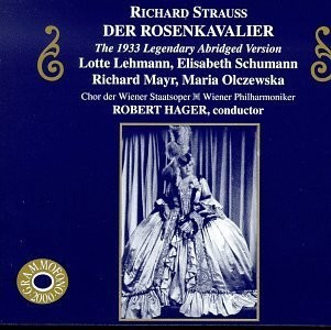 Der Rosenkavalier by Lotte Lehmann