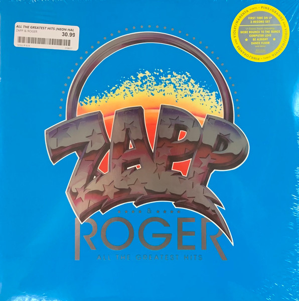 All The Greatest Hits by Zapp &amp; Roger physical vinyl pressing cover artwork on VinVibe