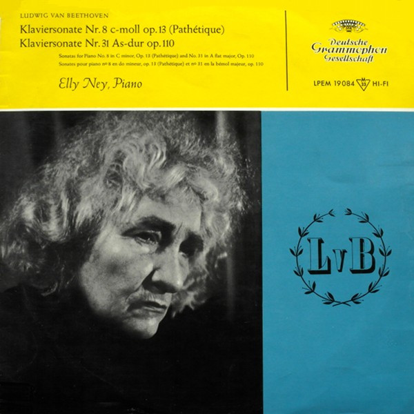 Klaviersonate Nr. 8 c-moll Op. 13 (Pathétique) / Klaviersonate Nr. 31 As-dur Op. 110 by Ludwig van Beethoven