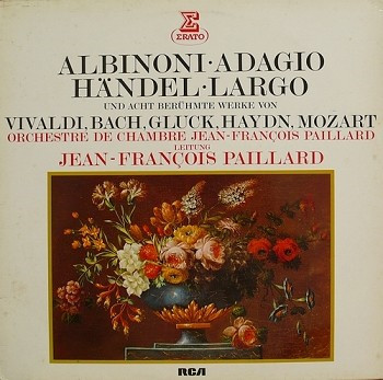 L'Adagio D'Albinioni / Le Largo De Haendel Et Huit Aria Célébres by Tomaso Albinoni