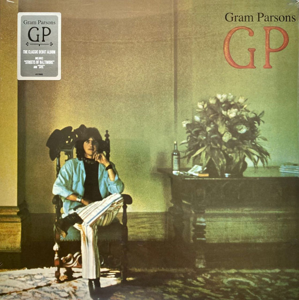 Gram Parsons vinyl record cover artwork on VinVibe