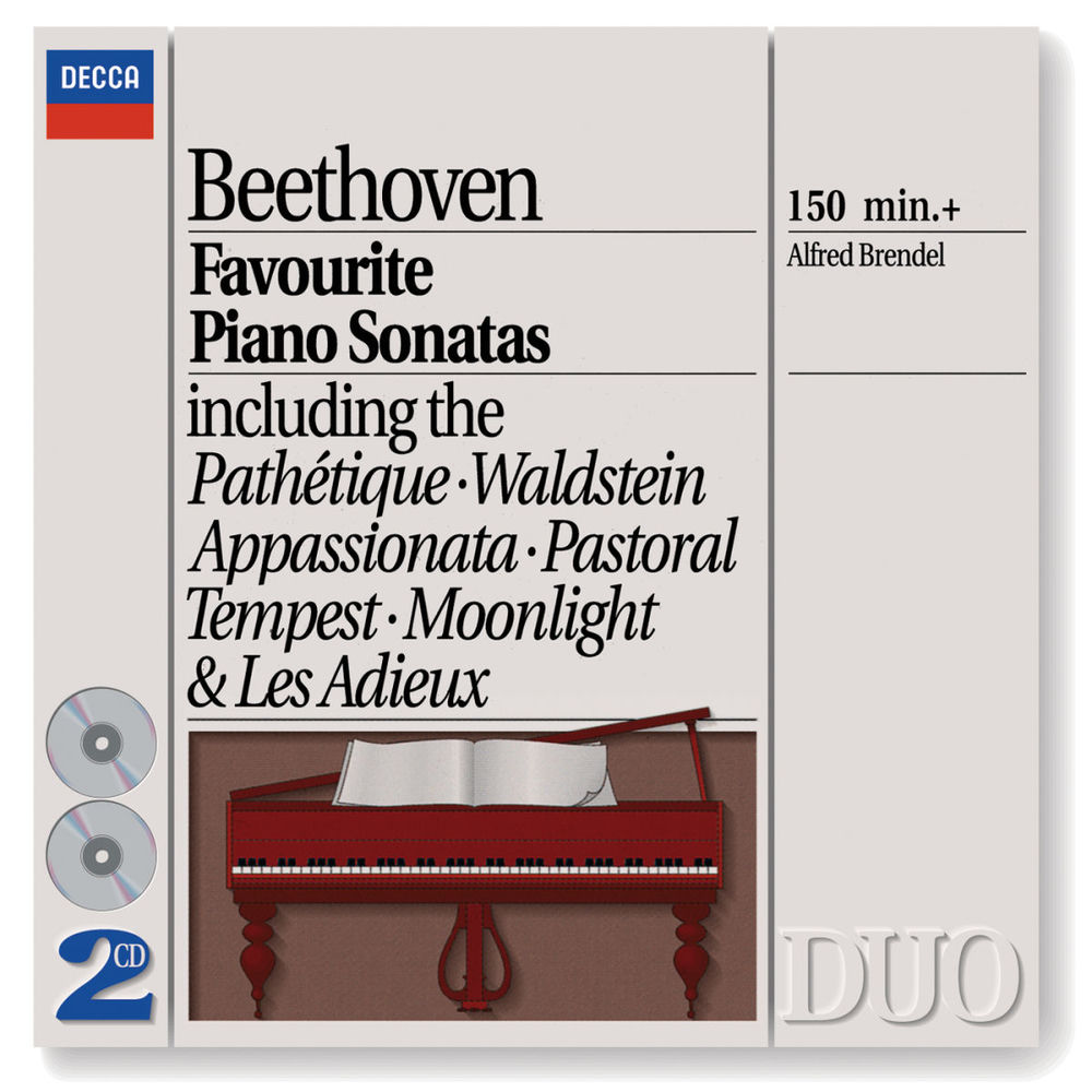 Favourite Piano Sonatas by Ludwig van Beethoven