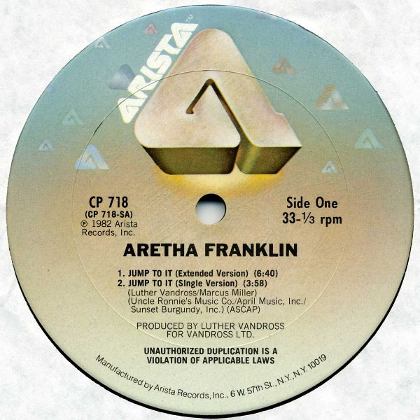 Jump To It by Aretha Franklin