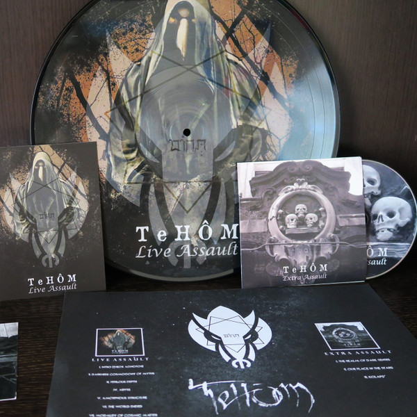 Live Assault by TeHÔM physical vinyl pressing cover artwork on VinVibe