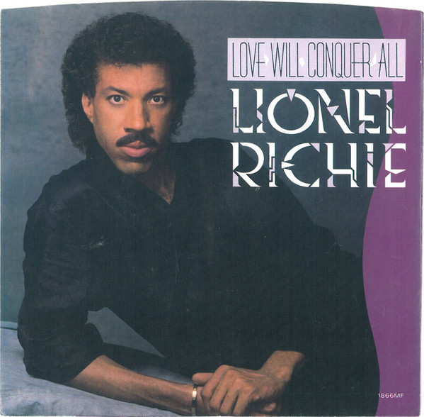 Love Will Conquer All by Lionel Richie physical vinyl pressing cover artwork on VinVibe
