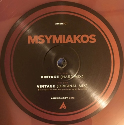 Vintage (Original Mix) / Vintage (Hard Mix) by Msymiakos