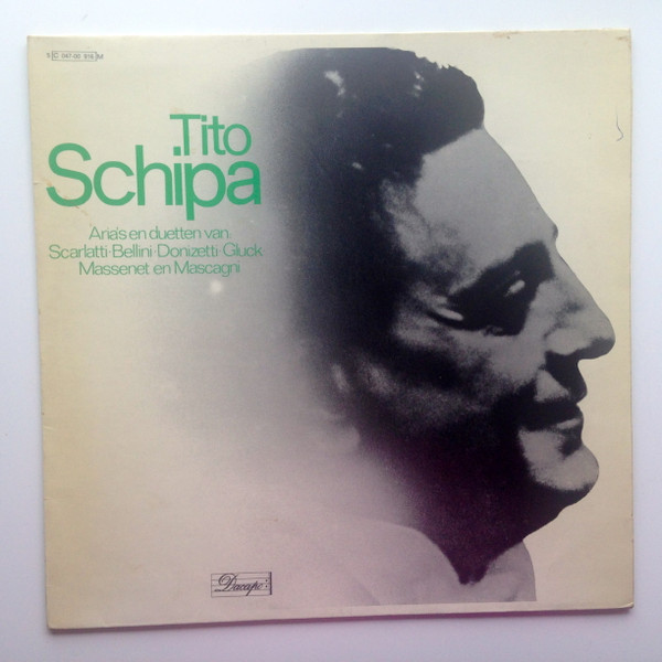 Opera And Song Recital by Tito Schipa