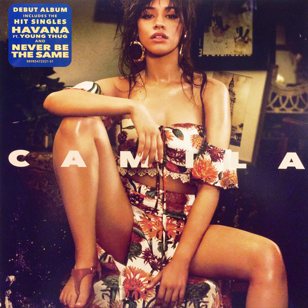 Camila Cabello vinyl record cover artwork on VinVibe