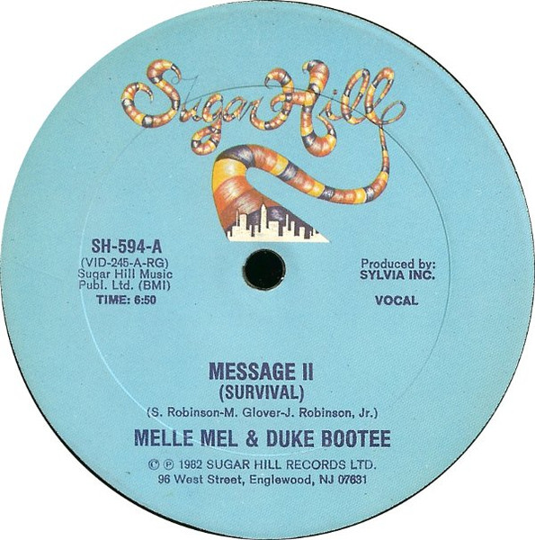 Message II (Survival) by Melle Mel