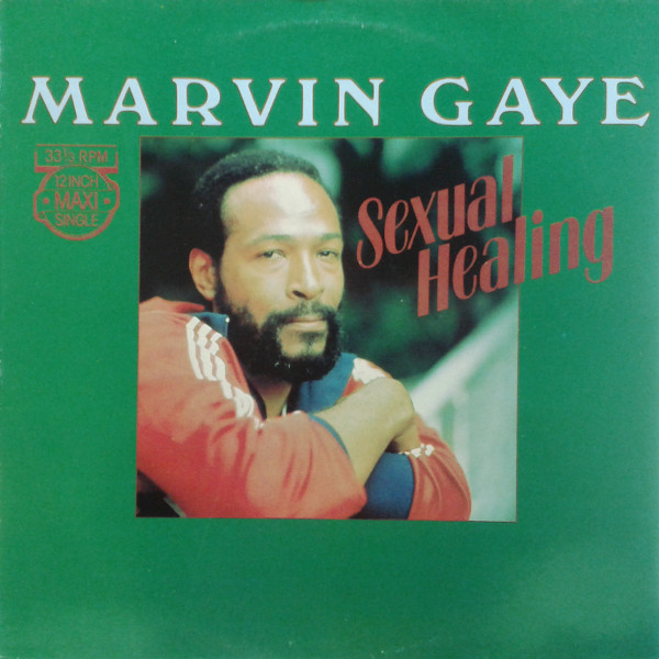 Sexual Healing by Marvin Gaye physical vinyl pressing cover artwork on VinVibe
