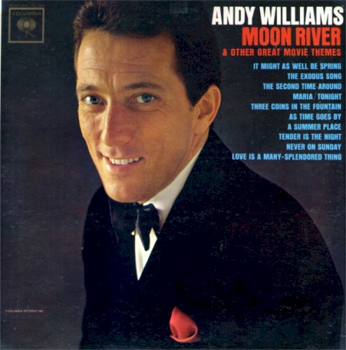 Andy Williams vinyl record cover artwork on VinVibe