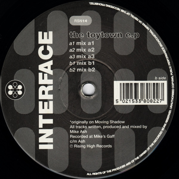 The Toytown E.P by Interface