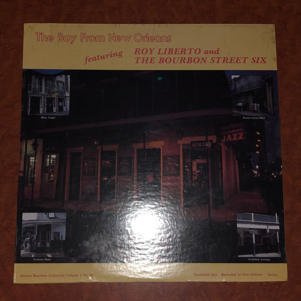 The Boy From New Orleans by Roy Liberto And The Bourbon St. Six