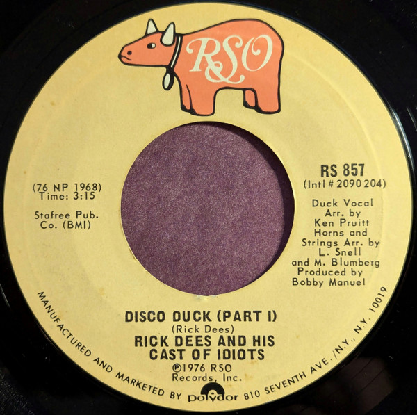 Disco Duck by Rick Dees &amp; His Cast Of Idiots