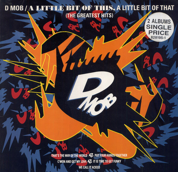 D Mob vinyl record cover artwork on VinVibe