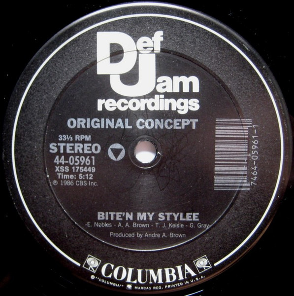 Bite'n My Stylee / Pump That Bass by Original Concept