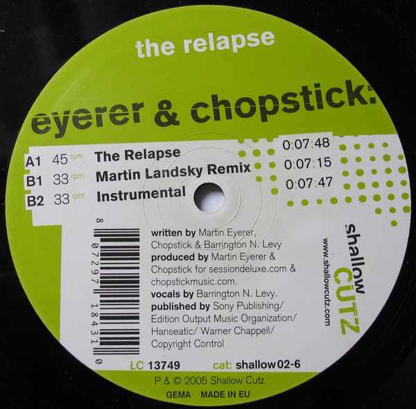 The Relapse by Eyerer &amp; Chopstick